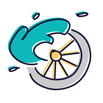 Wheel & Water Rentals Tag Icon